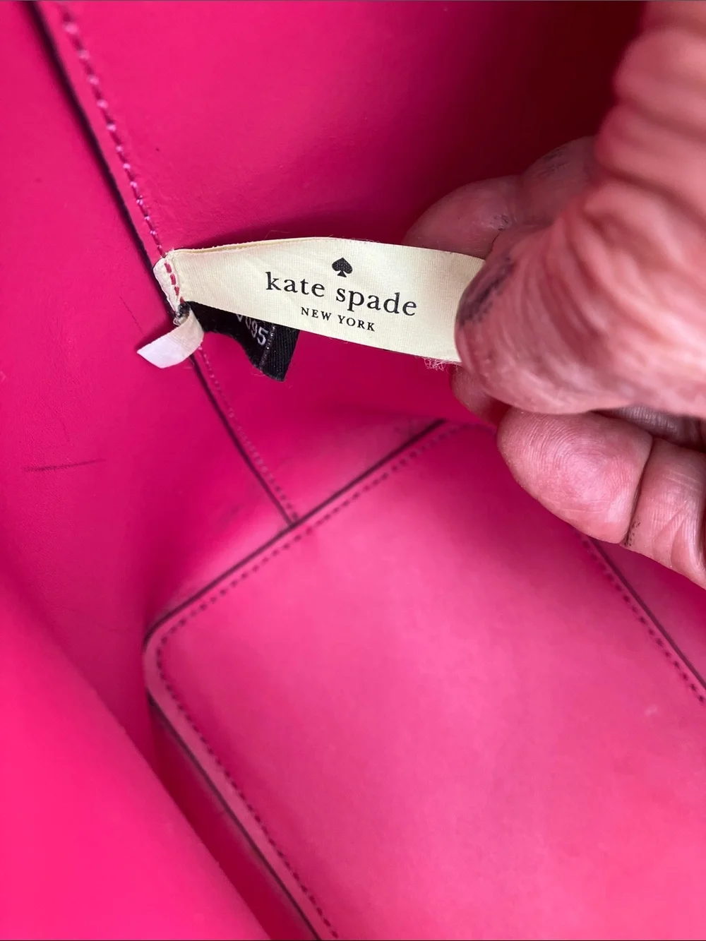Kate Spade Scott’s Place Lida Navy and Pink Tote